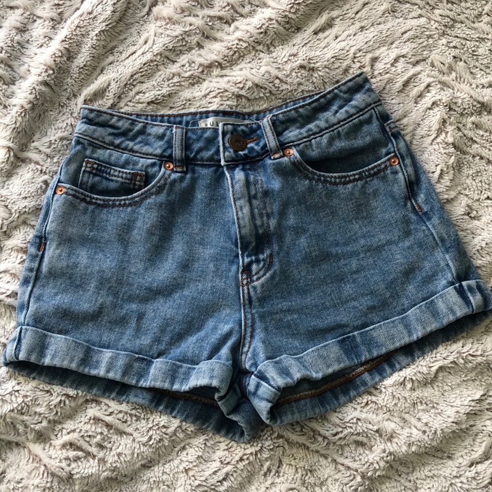 PacSun Bullhead mom shorts